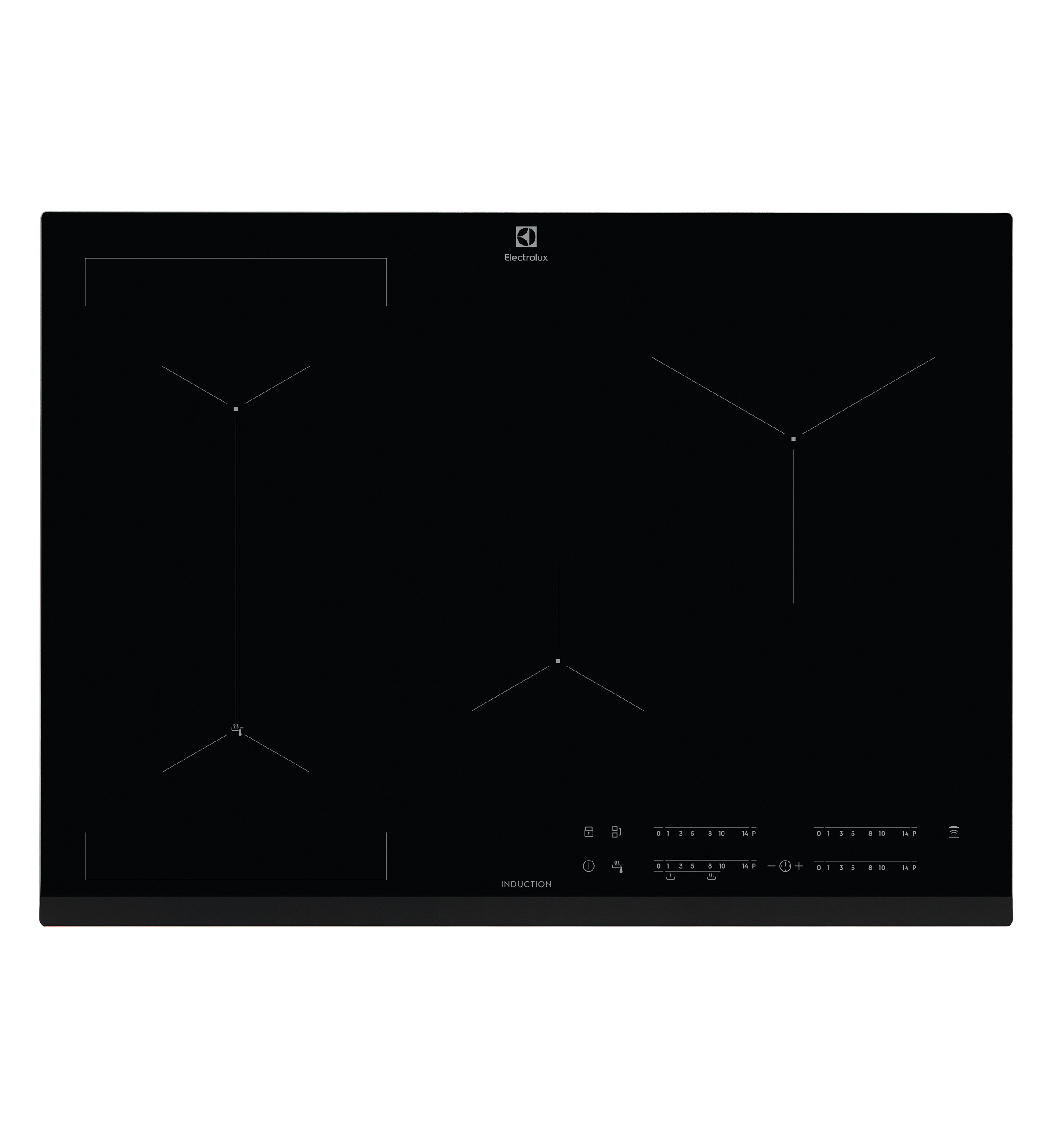 [단독7%][쿡웨어 증정] 일렉트로룩스 EIS74041 (+A3SS) 인덕션 4구 70cm 7.35kW 초고화력 - 상세 이미지 2