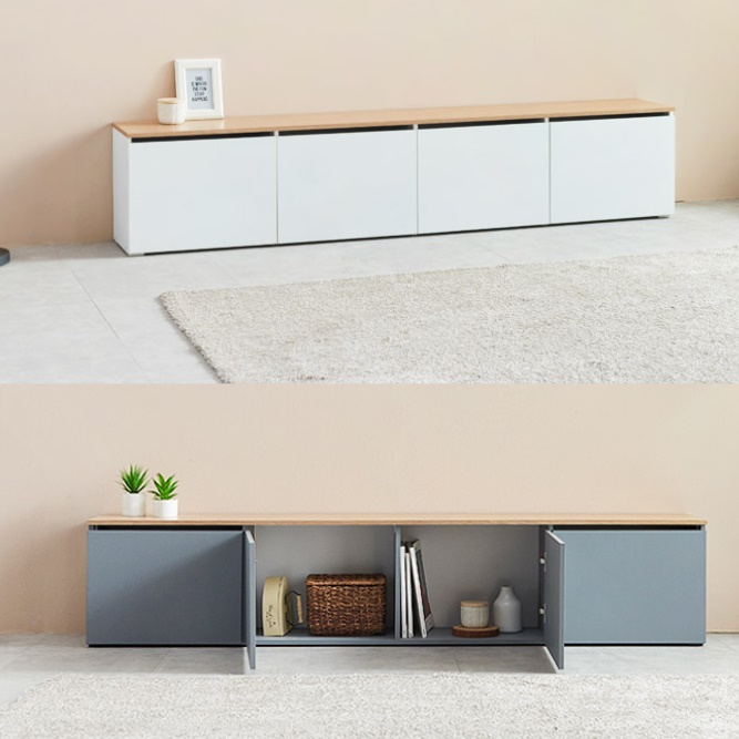 낮은 tv 거실서랍장 75인치티비거실장 85인치티비장