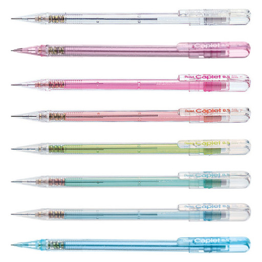 Pentel caplet 펜텔 캐플릿샤프 0.5mm 노크식 A105 : 메론문구점