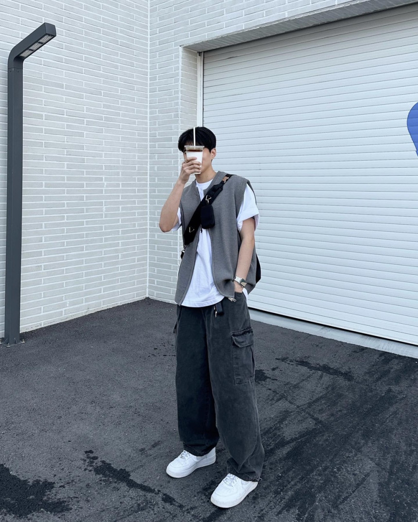 [당일출고] 아이패드 크로스백 노트북 대용량 옆으로매는 가방 크로스 매신저 메신저 백 상세 이미지 5