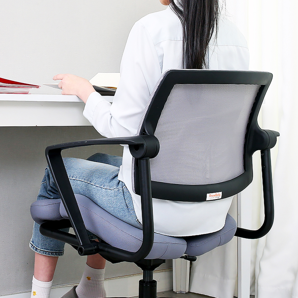 노바디체어 허리편한 사무용 컴퓨터 학생 책상 의자 K-36