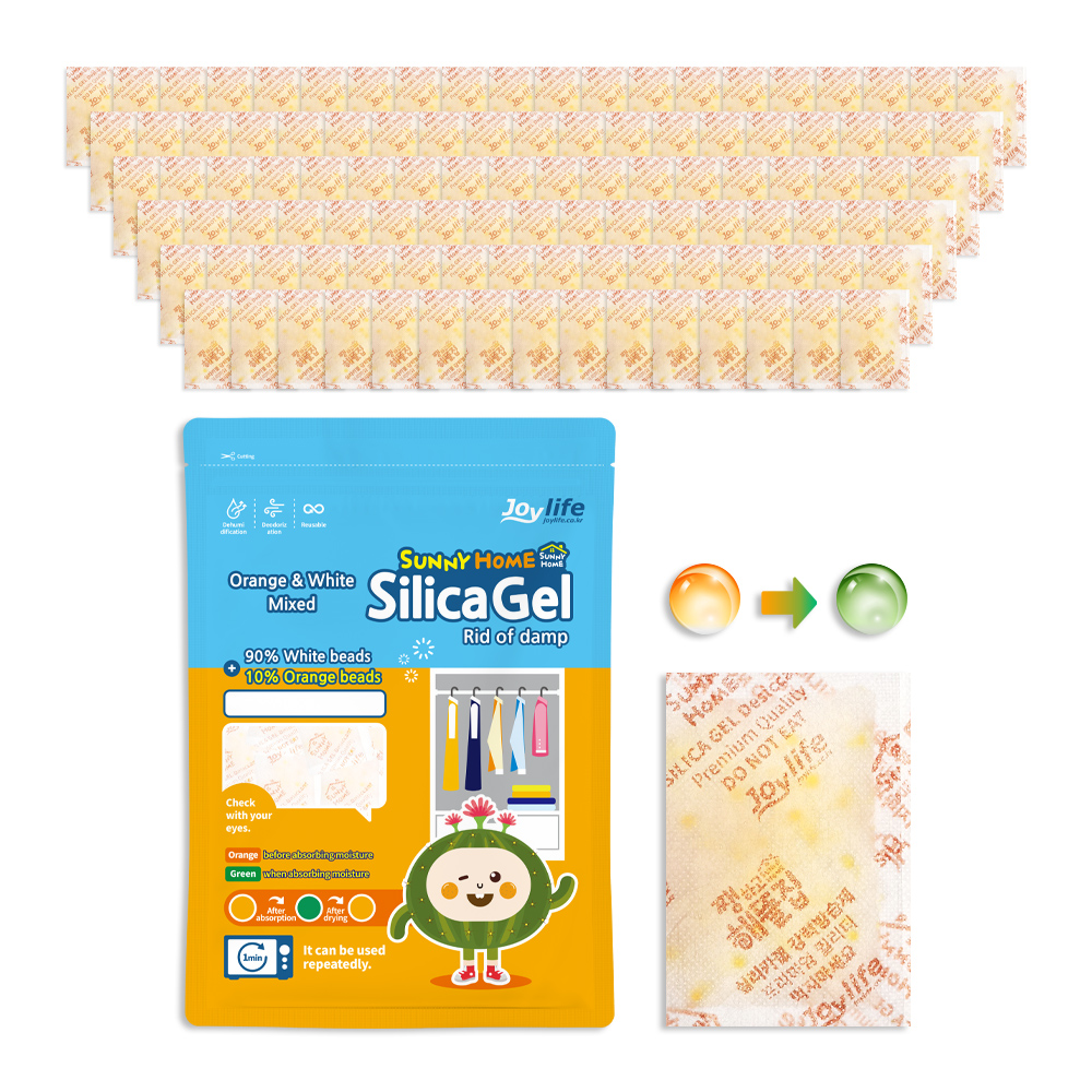 쨍하고해뜰집 믹스겔 B타입 10g 100개 식품용 제품용 실리카겔 습기제거제