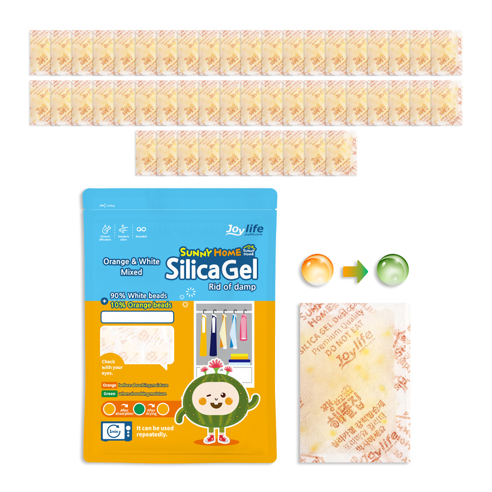 쨍하고해뜰집 믹스겔 B타입 10g 50개 식품용 제품용 실리카겔 습기제거제