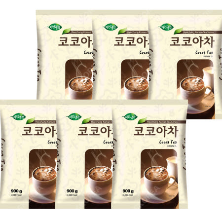 희창 코코아차 900g X 6개 자판기용 국산차 핫초코