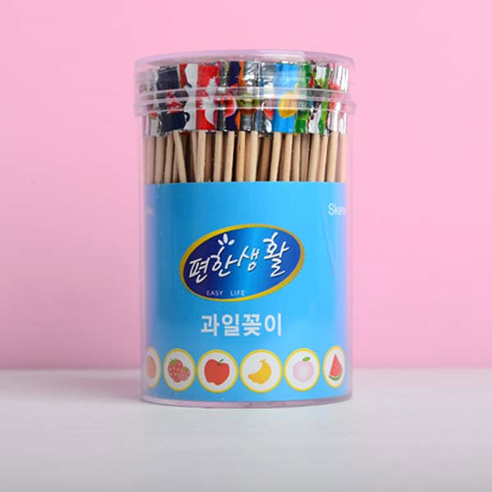 도시락꼬지 꽃요지 나무 과일 꼬지 이쑤시개 300개입 - 상세 이미지 3