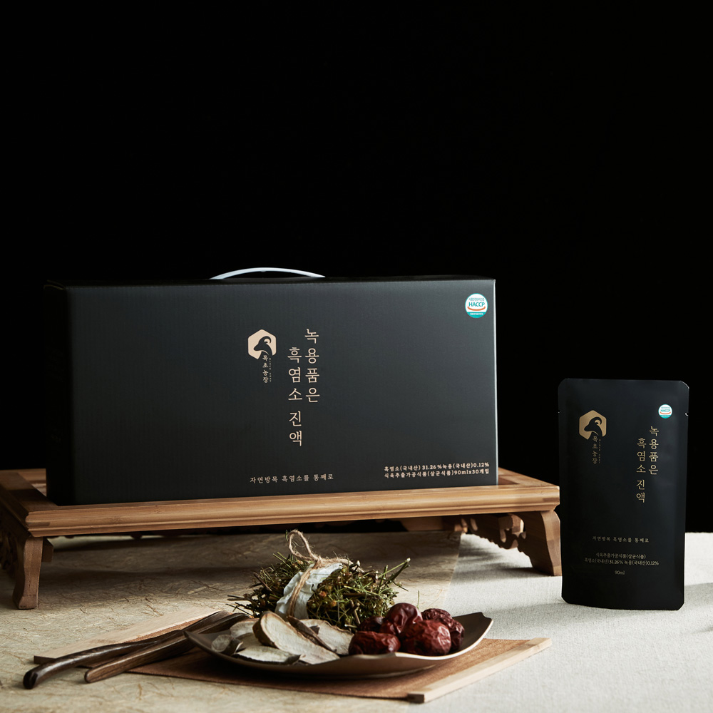 목초농장 녹용 품은 흑염소진액 90ml x 30개입 이미지 4