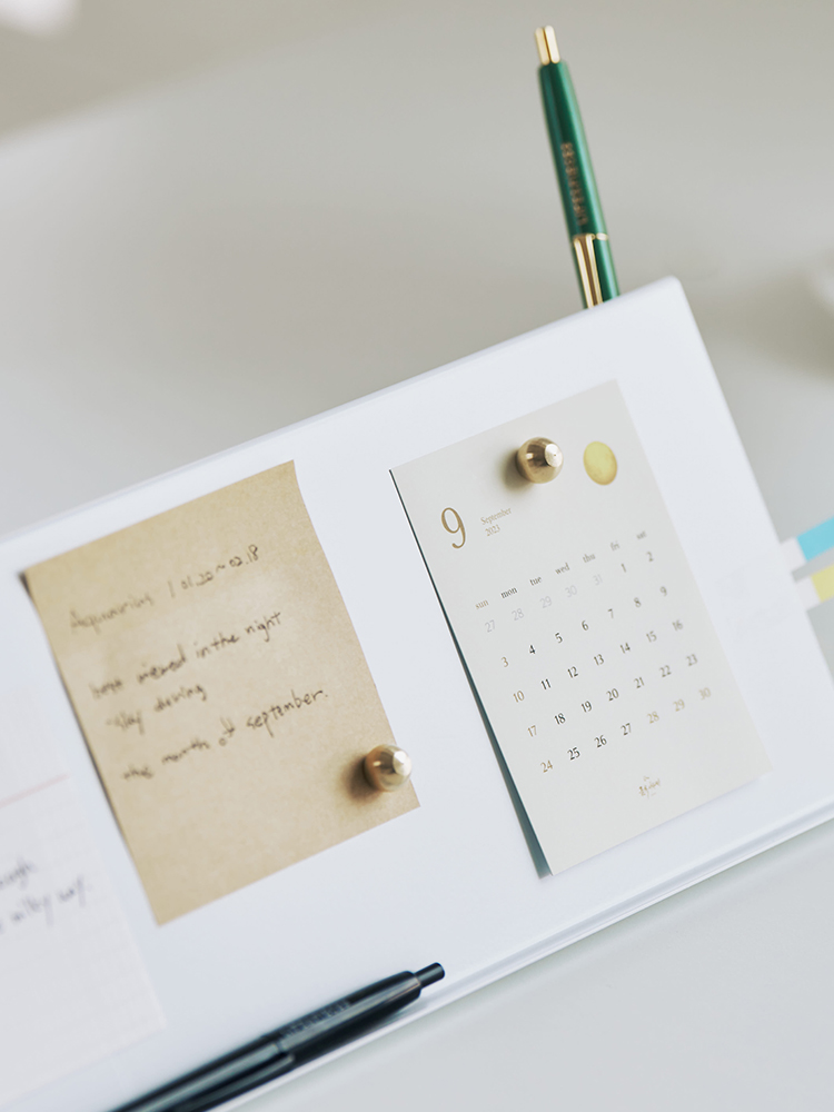 데스크 자석 양면 메모보드판 미니칠판 이미지 3