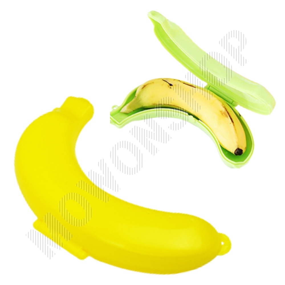 바나나 보관 통 용기 휴대용 과자통 - 상품 이미지
