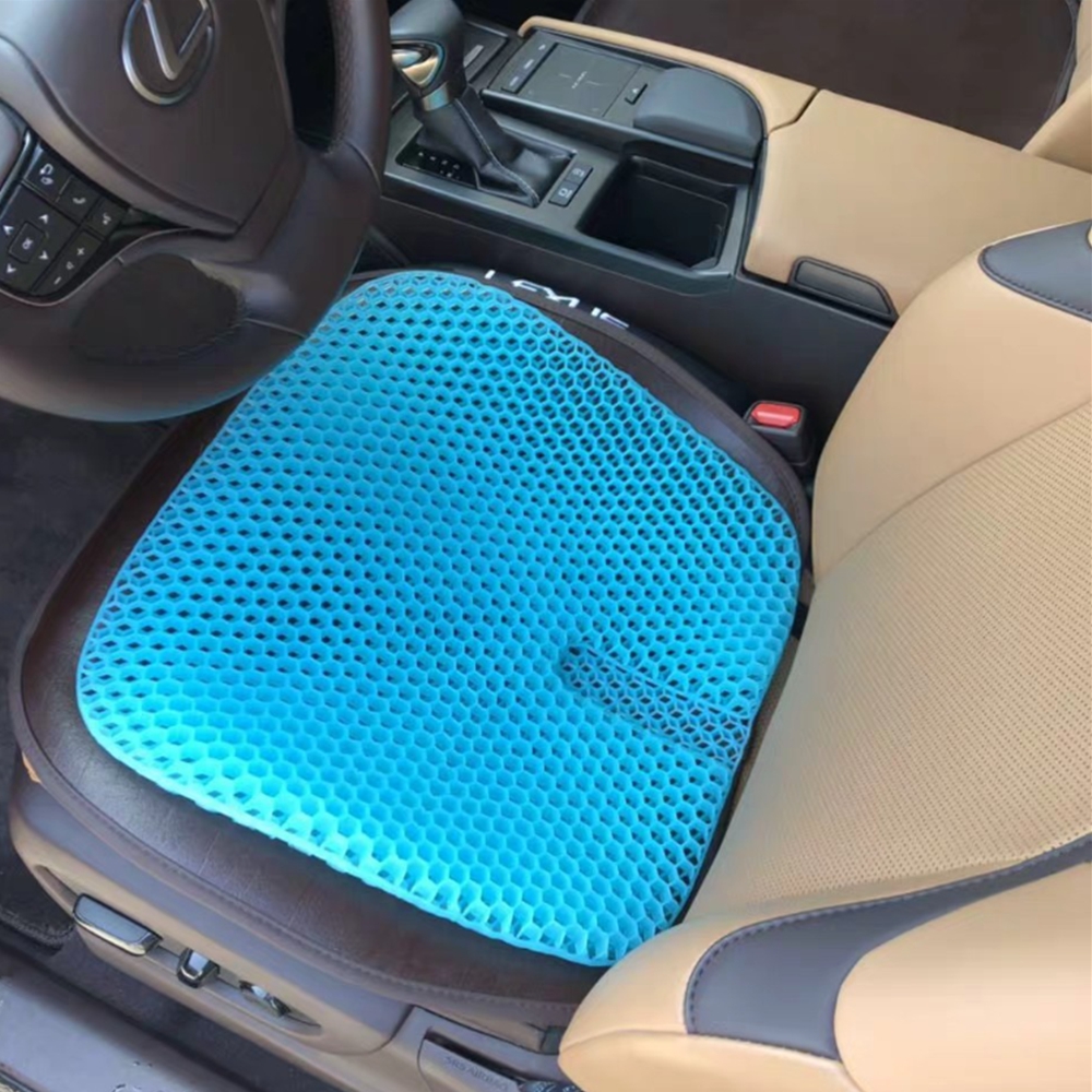 [1+1] 실리콘방석 벌집 홈쇼핑 젤리 젤 쿨링 매쉬 쿨방석 민트