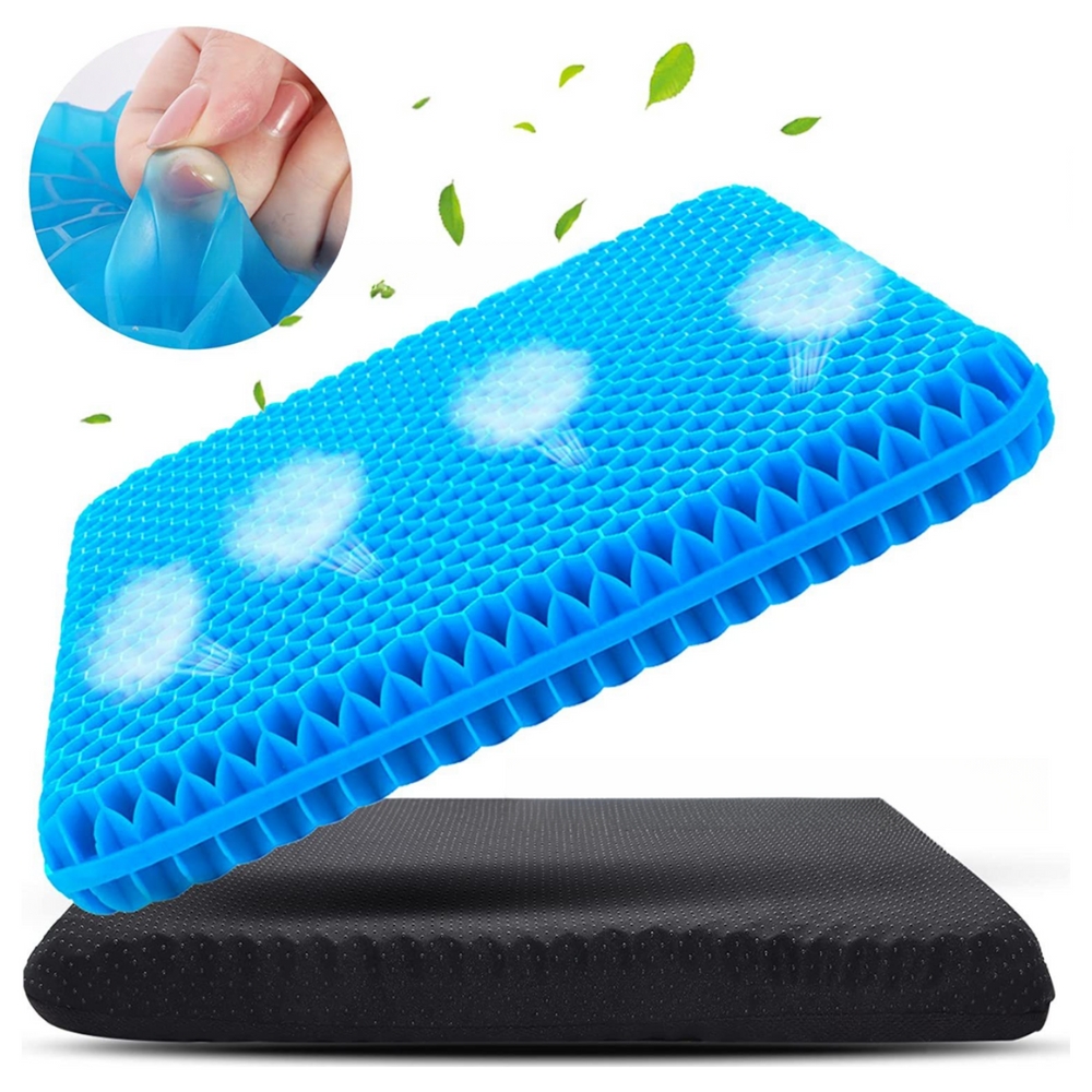 [1+1] 실리콘방석 벌집 홈쇼핑 젤리 젤 쿨링 매쉬 쿨방석 민트