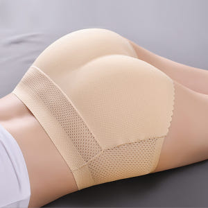 엉뽕팬티 엉덩이 뽕 메쉬 심리스 엉덩이 웨딩속바지 골반 보정속옷 힙업 착용 후기 | 사이즈/핏 총정리 - 상품 이미지 2