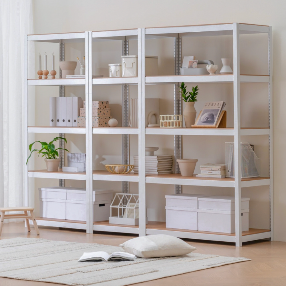 수납선반 이케아 선반 다용도 시스템 모듈 랙 선반장 요낙셀 80x38 160cm 5단