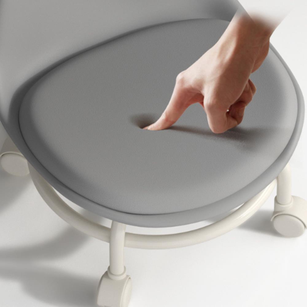 띵덕 바퀴달린 이동식 좌식 앉은뱅이 의자 1단