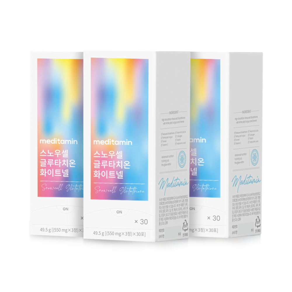 메디타민 스노우셀 글루타치온 화이트넬 초고순도 이너뷰티 30포, 1개 - 상세 이미지 2
