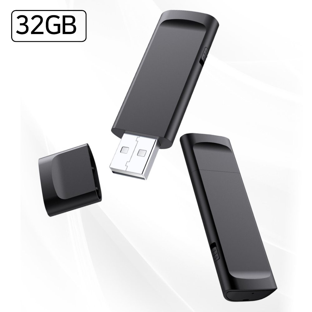 리쌍떼 초소형 장시간 USB녹음기 USB-Recorder 베이직, 32GB - 상품 이미지