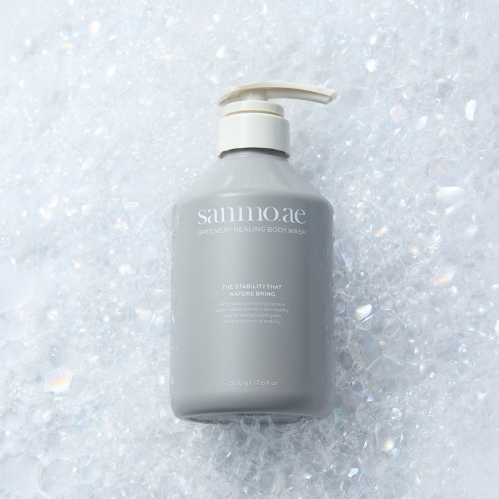 산모애 그리너리 힐링 임산부 바디워시 1000ml 저자극, 천연성분