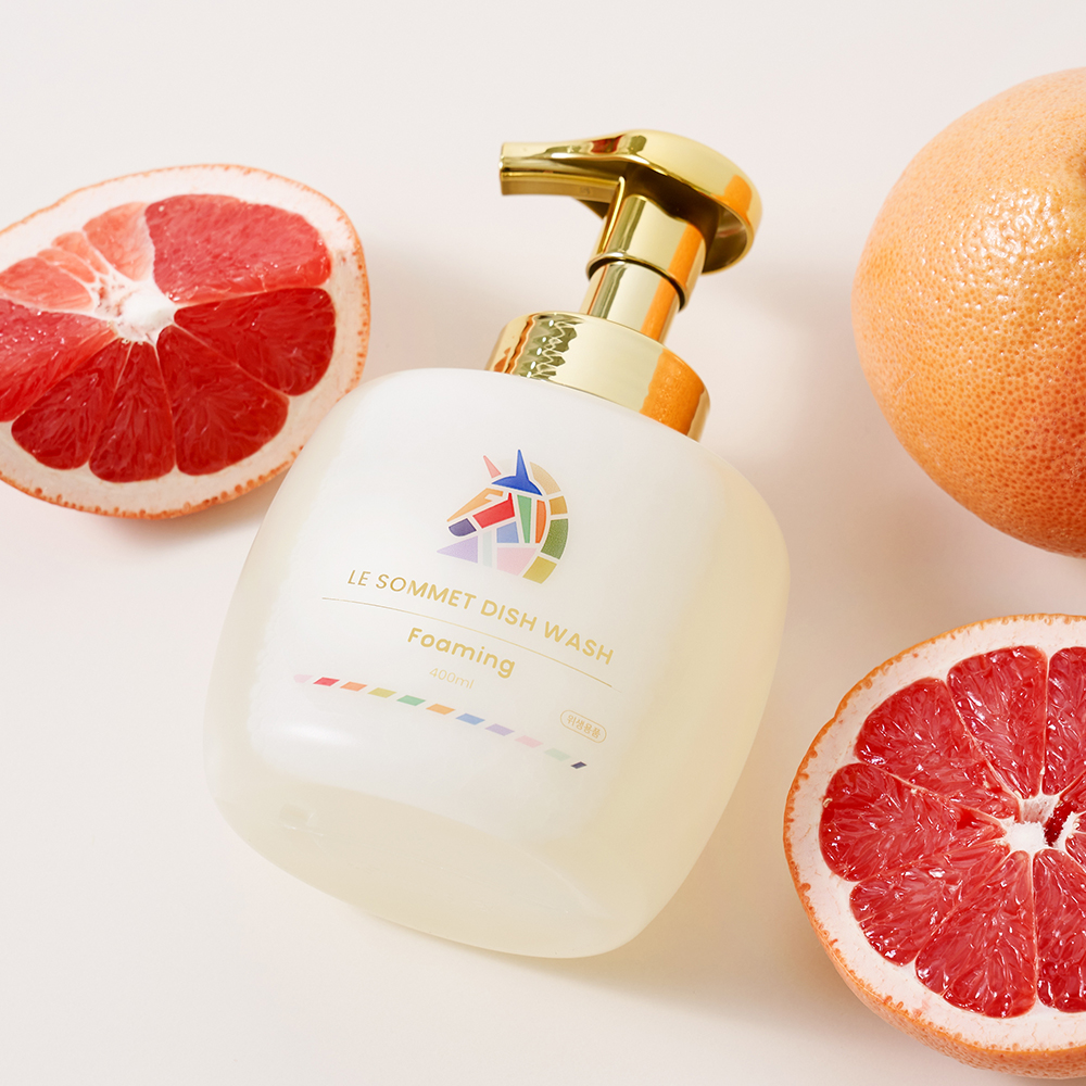 [기획세트] 르소메 친환경 비건 천연 젖병 주방세제 본품 400ml+리필 2000ml - 상세 이미지 2