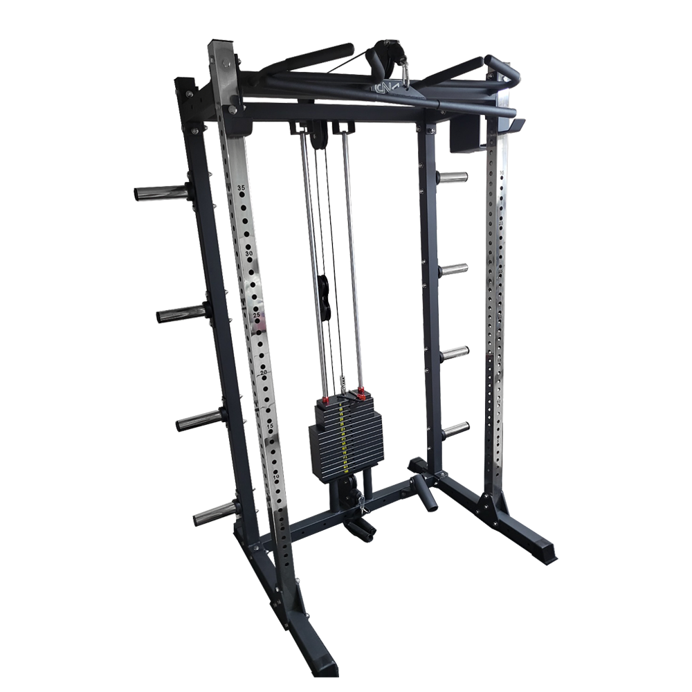 씨앤케이 SM4000S 4단랙 미니랙 홈짐 홈트 스쿼트 데드리프트 파워랙 멀티랙 - 상품 이미지