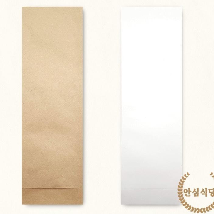 크라프트 1000장 수저포장지 숟가락 젓가락포장지 수저봉투 1000매 - 상세 이미지 2