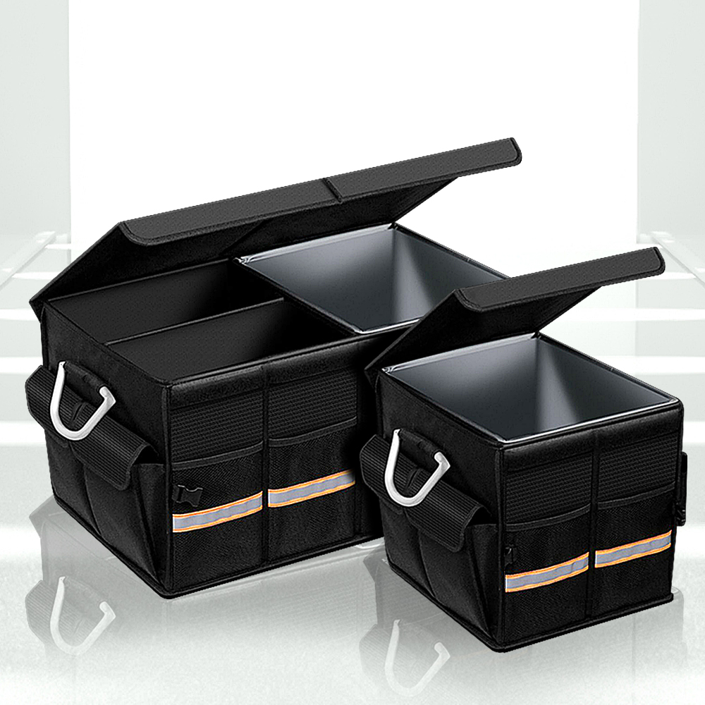 차 트렁크 정리함 차량용 수납함 접이식 차동차 박스 쏘렌토 카니발 방수팩 포함 36 66L