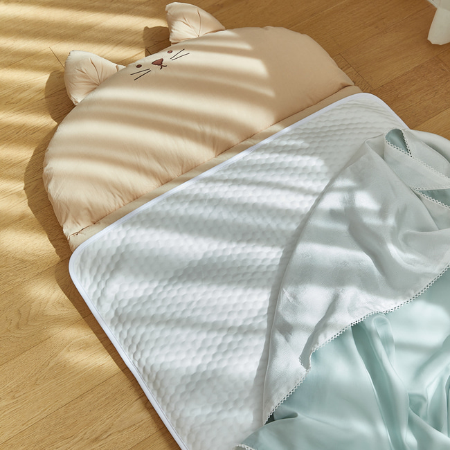 헬로하이주 샤벳쿨 여름 어린이집 낮잠이불 냉감패드 쿨매트