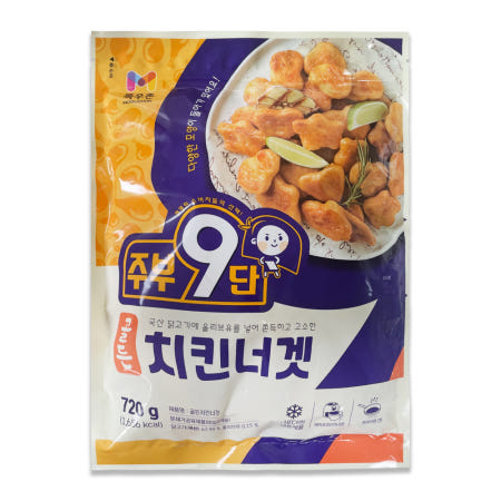 목우촌 주부9단 골든 치킨너겟 720g