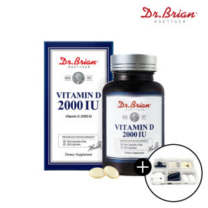 닥터브라이언 비타민D3 2000IU 1000IU 햇빛 비타민 뼈건강 15... 맛있게 먹은 솔직 후기 - 상품 이미지 1
