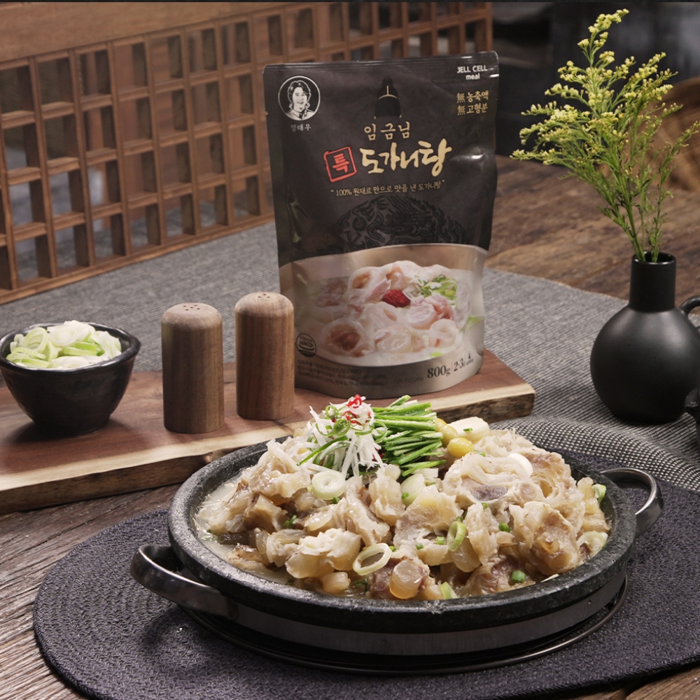 정태우 임금님 특 도가니탕 800g 4팩 한우 도가니 스지 즉석국 여름보양식 - 상세 이미지 2