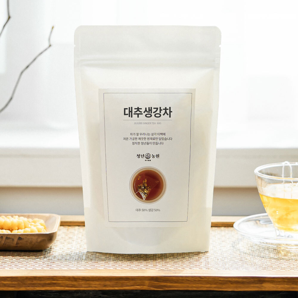 대추생강차 국산 티백 차 생분해 티백 대추생강차 효능 대추생강차 후기