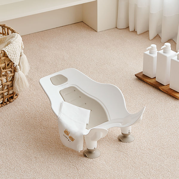 리틀클라우드 신생아 항균 아기 비데 세면대형 출산선물 미끄럼 방지