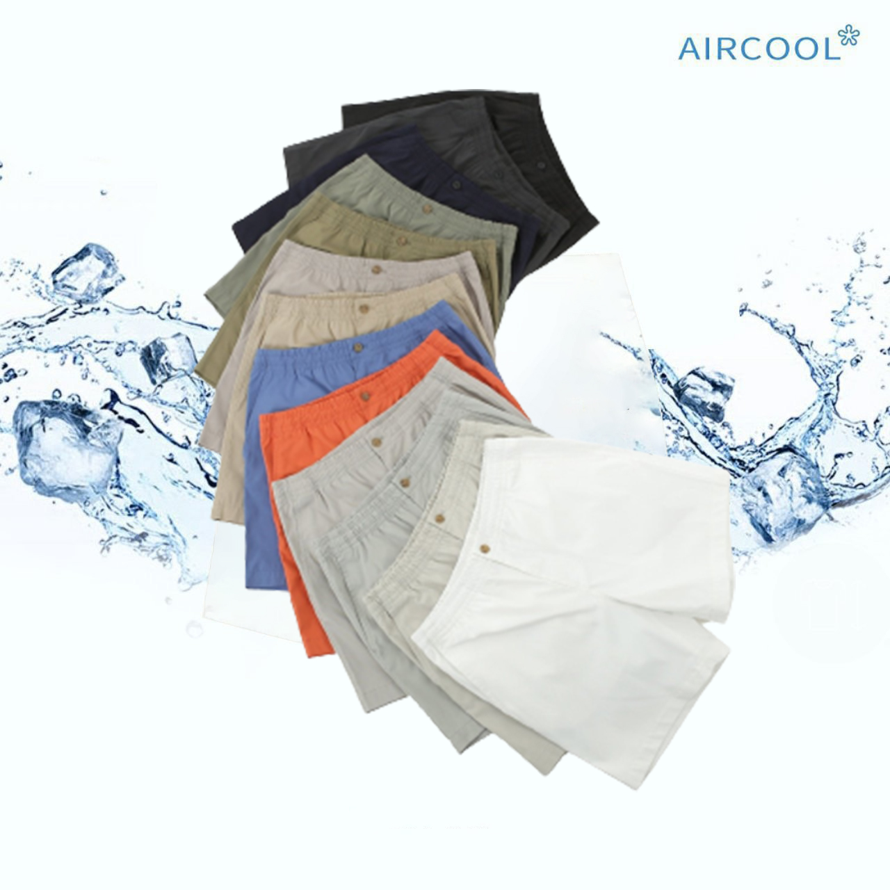 남자흰색반바지 비침없는 버뮤다팬츠 laine 치노반바지