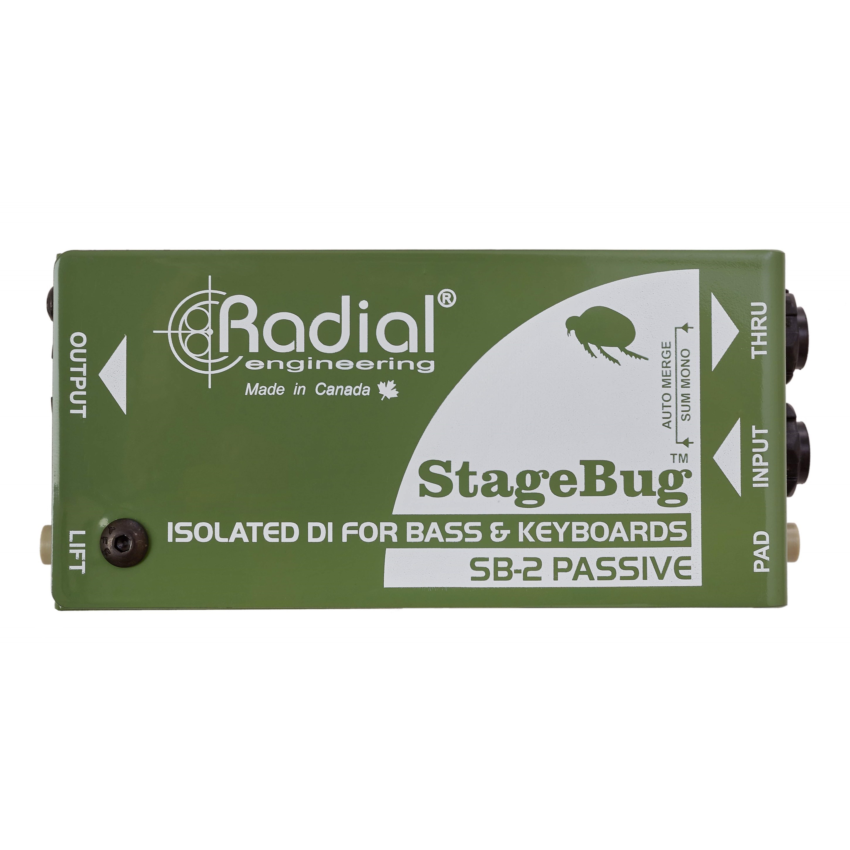 RADIAL StageBug SB-2 레디알 패시브 다이렉트 박스 베이스 키보드 - 상세 이미지 4