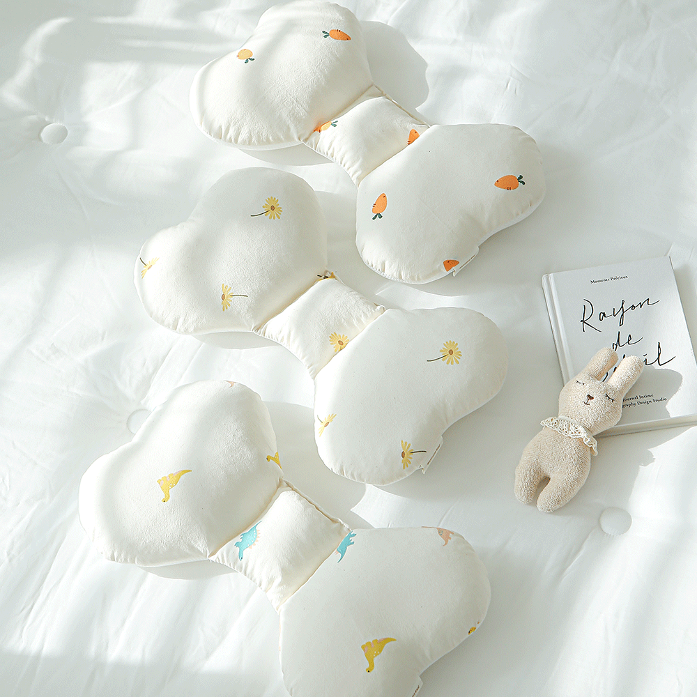 마롤로뜨 30수 아기 목베개 목쿠션 나비 캔디 베개 카시트 신생아 유아 3종