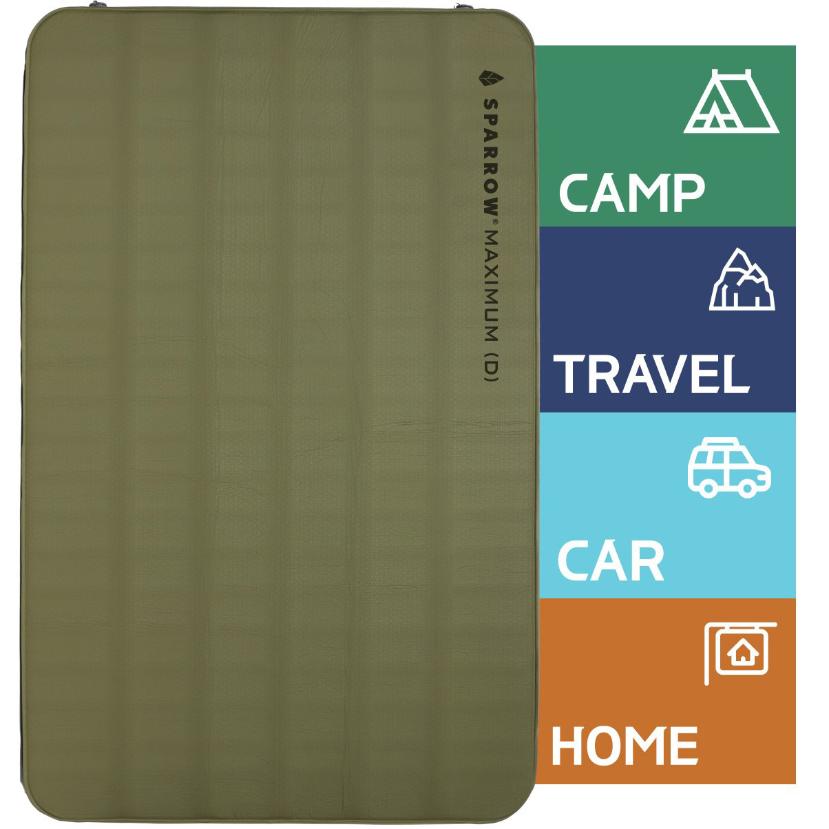 스패로우 자충매트 맥시멈 더블매트 캠핑 2인용 에어 매트 스페로우