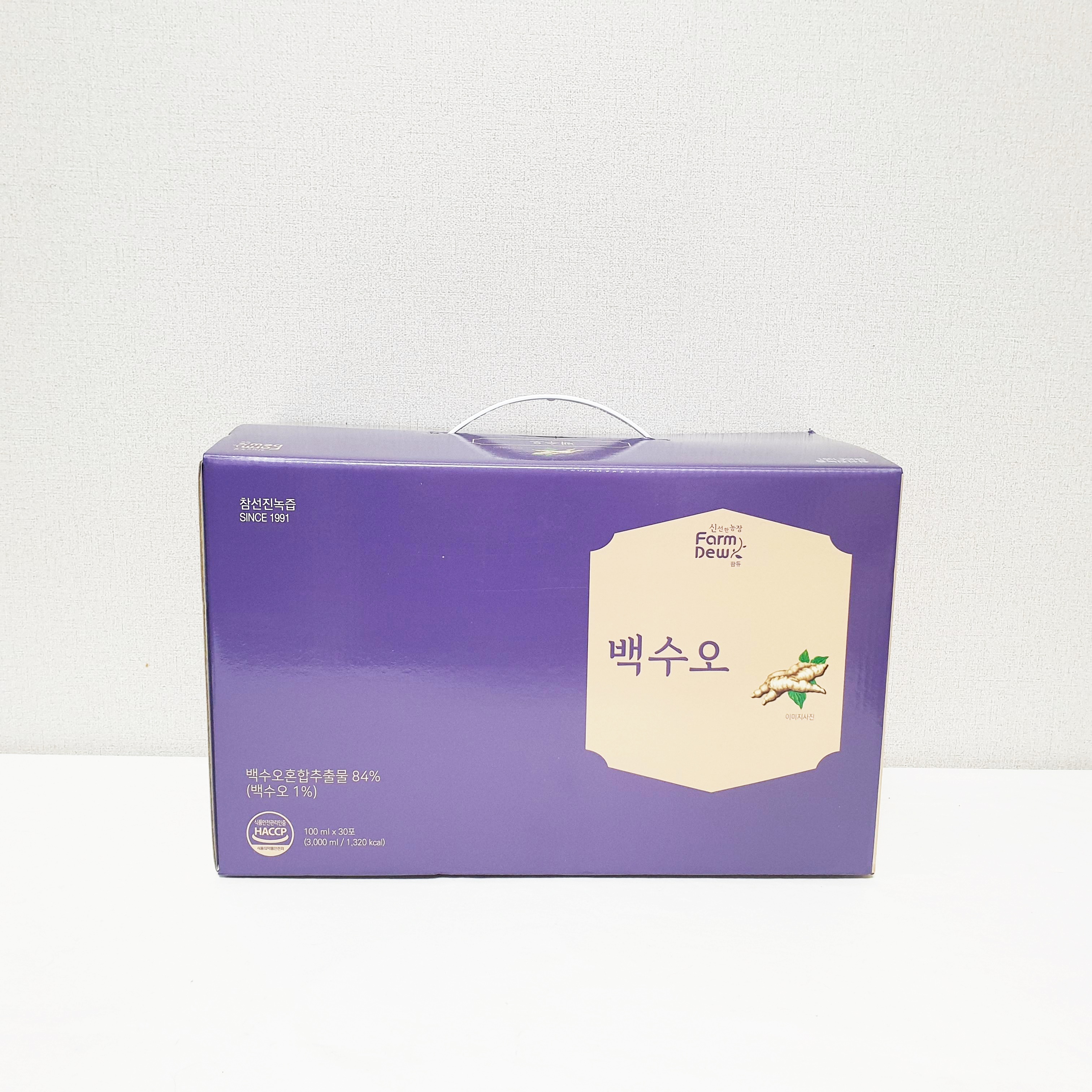 참선진녹즙 백수오 백하수오즙 갱년기 건강즙 100ml 30포 이미지 3