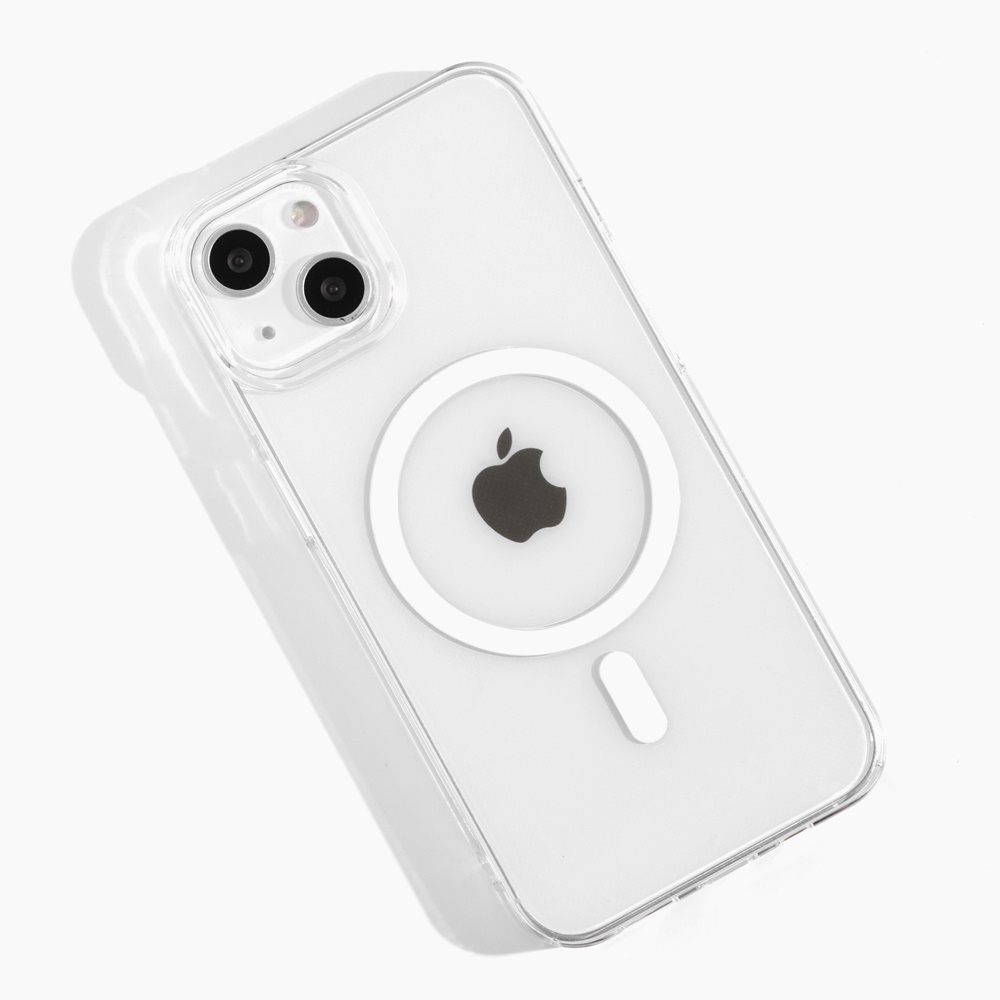 맥세이프 케이스 변색없는 얇은 슬림 투명, 아이폰13 - 상품 이미지