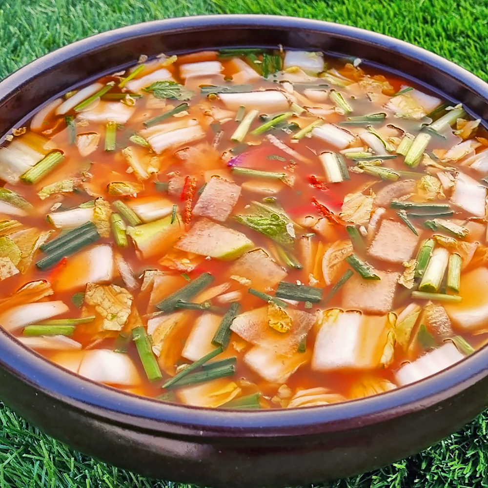 봉다리셰프 수제 나박 물김치 1kg+1kg 이미지 8
