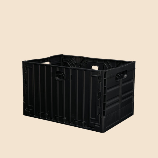 카고컨테이너 ﻿폴딩박스 블랙 캠핑용품 수납