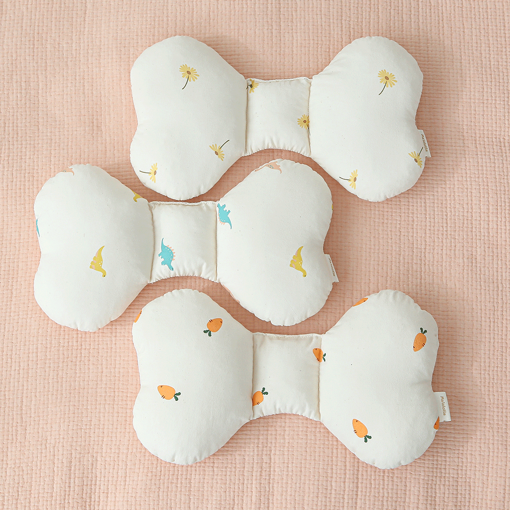 마롤로뜨 30수 아기 목베개 목쿠션 나비 캔디 베개 카시트 신생아 유아 3종