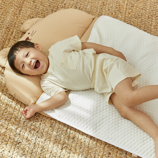 헬로하이주 샤벳쿨 여름 어린이집 낮잠이불 냉감패드 쿨매트