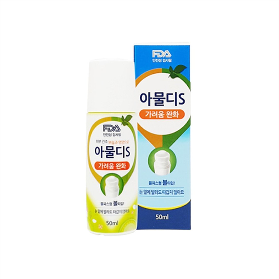 아물디S 50ml 물파스형 볼 타입 바르는 모기 약 가려움 - 상품 이미지