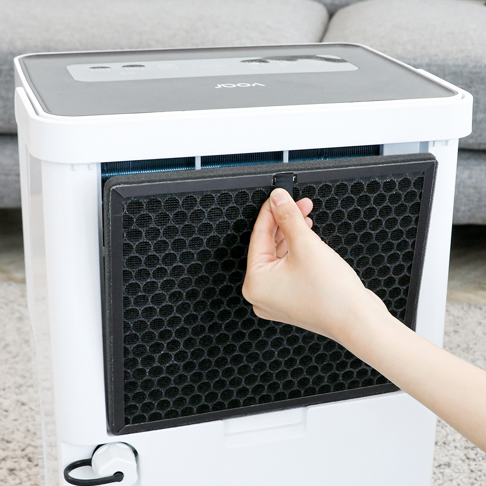 보아르 모아 파워16L 대용량 제습기 최대 30L 공기청정 가정용 저소음 16L, 화이트 - 상세 이미지 2