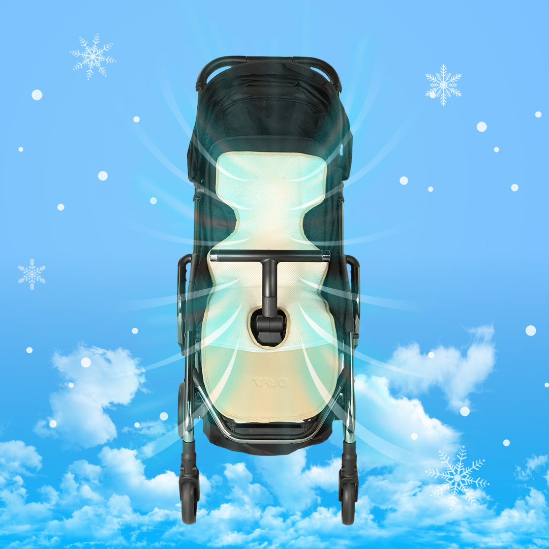 [누비앤타보] 타보 쿨링시트 T가드 유모차 전용 카시트 호환 USB 바람 쿨시트 에어 통풍시트 라이너