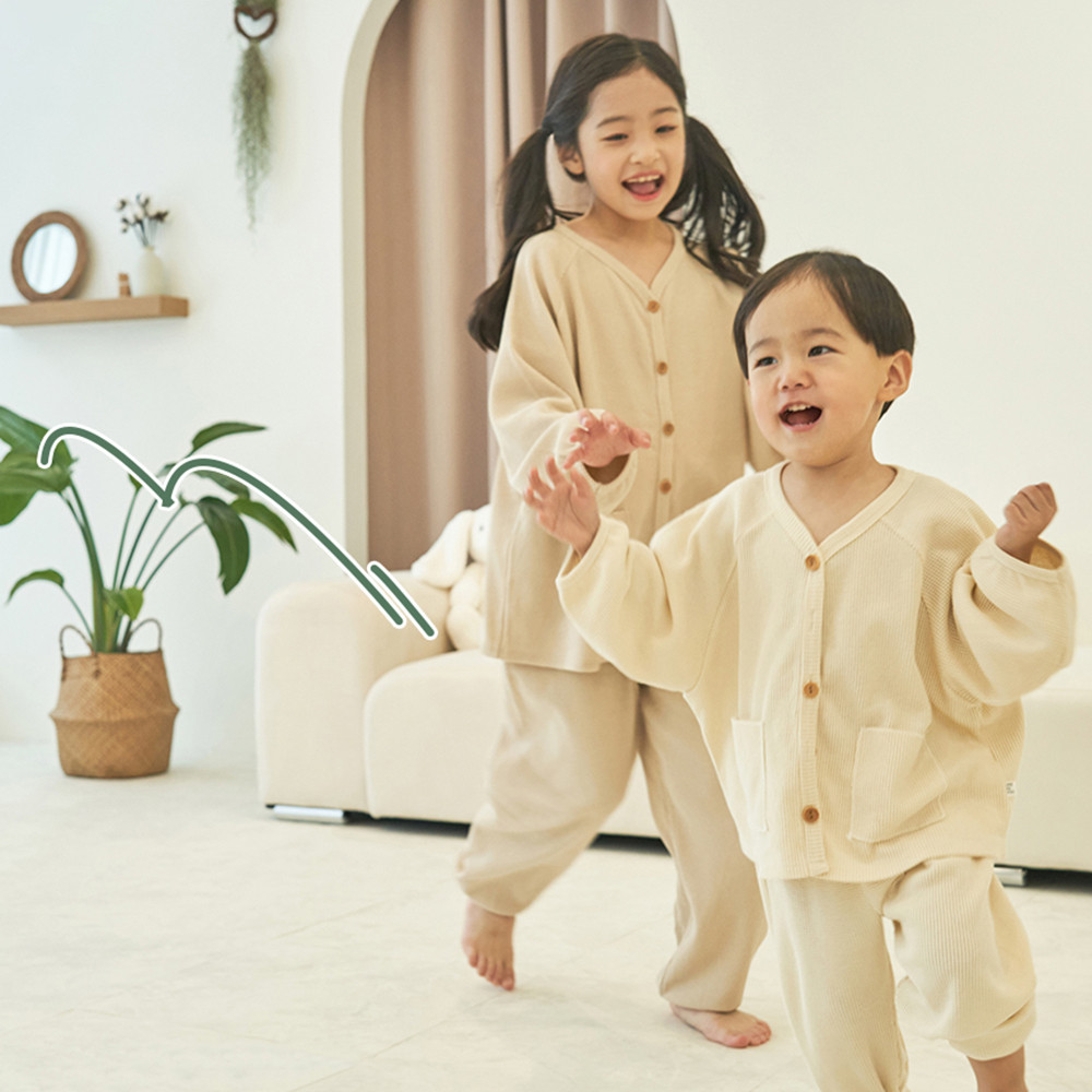 발퐁퐁 층간소음매트 셀프시공 아기 유아 놀이방 거실 바닥 TPU 퍼즐 매트 [베이지마블] - 상세 이미지 4