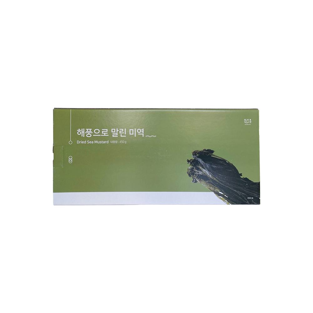 완도 해풍으로 말린 미역 450g 산모 돌 미역 해풍 자연 건조 국내산 출산 선물 - 상세 이미지 2