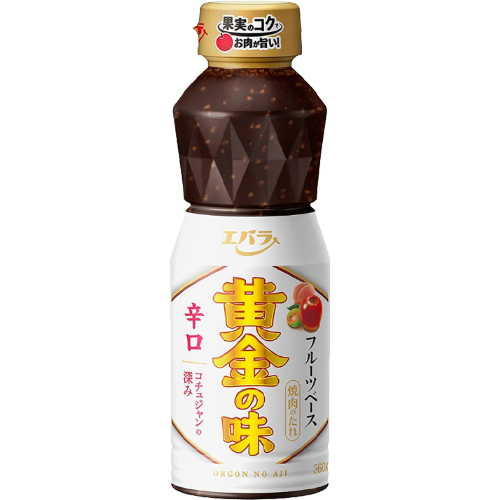 에바라 황금의 맛 야키니쿠 소스 매콤한맛 / 양념 고기소스 타레 - 메인 이미지