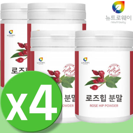 로즈힙 분말 쥬스 퓨레 로즈힙차 주스 로즈힙티 로즈힙 퓨레 가루 장미나무 열매차 필로퀴논 라이코펜 로즈힙차 ROSEHIP 4통
