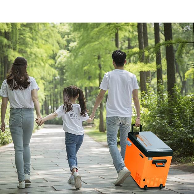 DC냉동고 캠핑카용냉장고 휴대용 차량용 바퀴 차박 40L - 상세 이미지 3