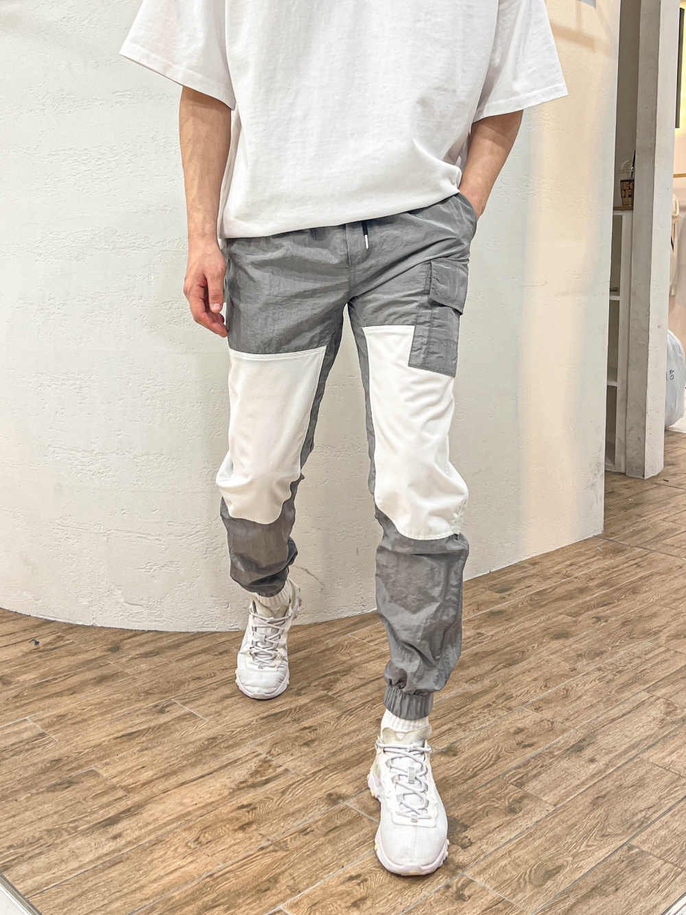 남자 여름용 스판 조거팬츠 나일론조거팬츠 건빵바지 - 상세 이미지 4