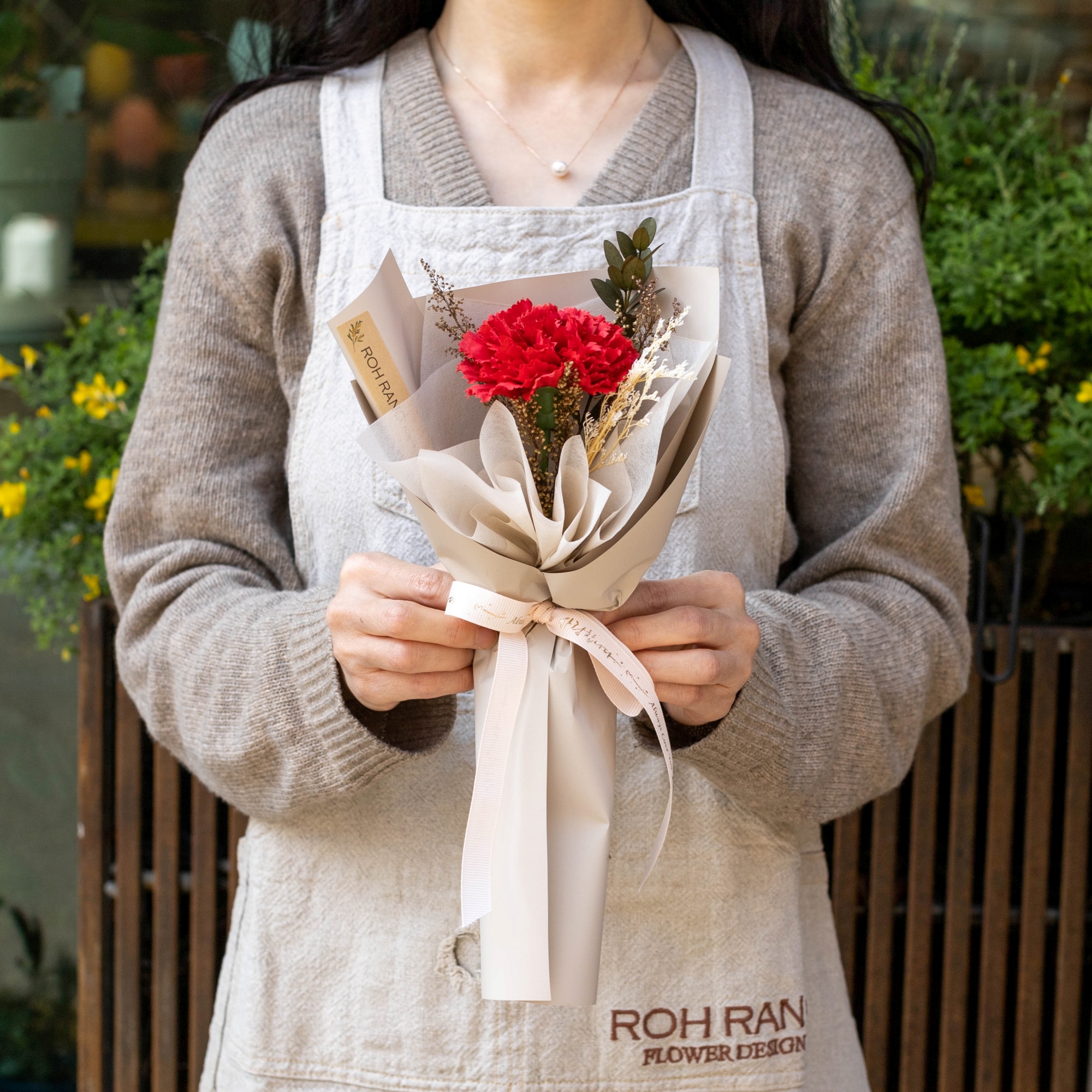 카네이션조화 꽃다발 생화같은조화 어버이날선물 성묘 산소조화